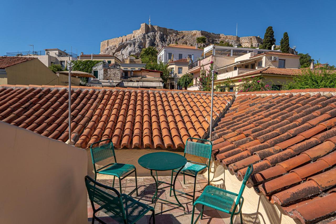 A Painter'S House In Plaka Apartment Athena Bagian luar foto